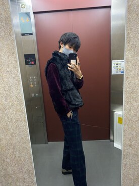「GUCCI（グッチ）のアイテム（リング、シルバー系）」を使った、はくりさん（メンズ・174cm）の春コーディネート