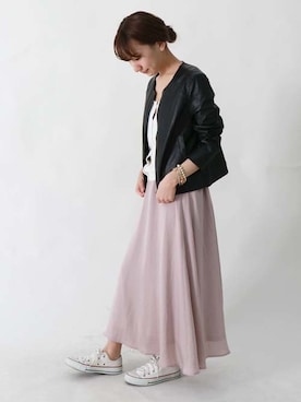 unit labさん（レディース・153cm）の春コーディネート