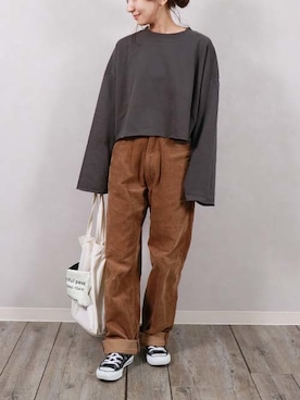 unit labさん（レディース・153cm）の秋コーディネート