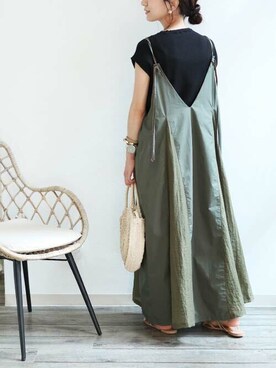 「vingtrois（バントロア）のアイテム」を使った、unit labさん（レディース・153cm）の夏コーディネート