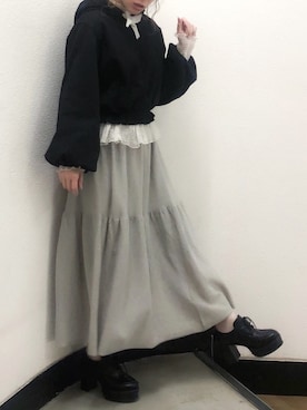 「アイテム（その他シューズ）」を使った、natsumiさん（レディース・158cm）の冬コーディネート