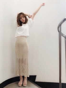 natsumiさん（レディース・157cm）の夏コーディネート