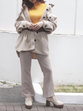 「dazzlin（ダズリン）のアイテム（ブルゾン）」を使った、natsumiさん（レディース・158cm）の夏コーディネート