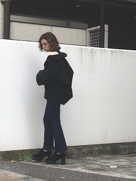 「dazzlin（ダズリン）のアイテム（ブルゾン）」を使った、natsumiさん（レディース・158cm）の秋コーディネート