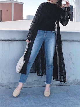 「dazzlin（ダズリン）のアイテム（バッグ）」を使った、natsumiさん（レディース・158cm）の春コーディネート