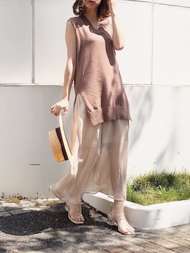 natsumiさん（レディース・158cm）の春コーディネート