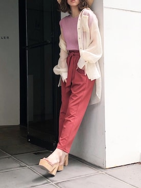 natsumiさん（レディース・158cm）の夏コーディネート