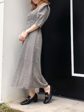 「dazzlin（ダズリン）のビットローファー（ローファー）」を使った、natsumiさん（レディース・158cm）の夏コーディネート