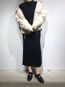 「dazzlin（ダズリン）のアイテム（ブルゾン）」を使った、natsumiさん（レディース・158cm）の秋コーディネート