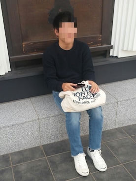 「CONVERSE（コンバース）のCONVERSE コンバース ジャック パーセル / JACK PURCEL（スニーカー）」を使った、おばあさん（メンズ・170cm）の春コーディネート