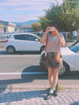 「ニコアンド」｜「アイテム（キャミソール）」を使った、oyu.さん（レディース・165cm）の秋コーディネート