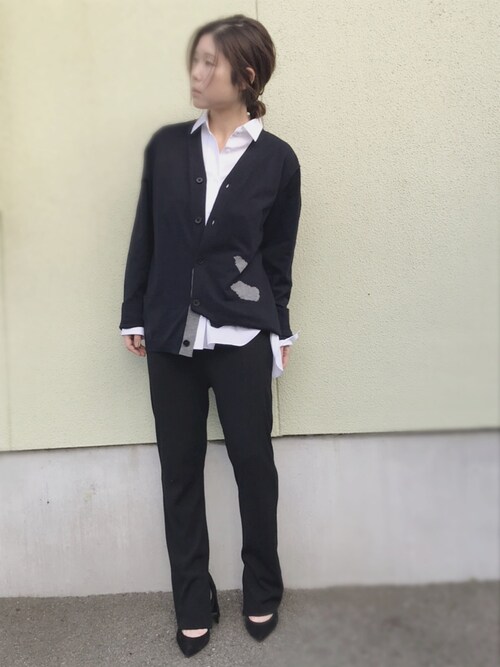 Saco Uniqloのカーディガン ボレロを使ったコーディネート Wear