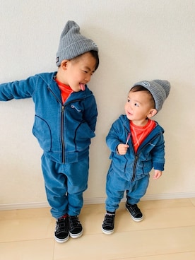 a.r_sさん（キッズ・120cm）の冬コーディネート