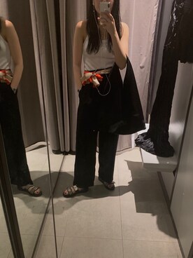 「FARIS（ファリス）のアイテム」を使った、haruko さん（レディース・164cm）の夏コーディネート