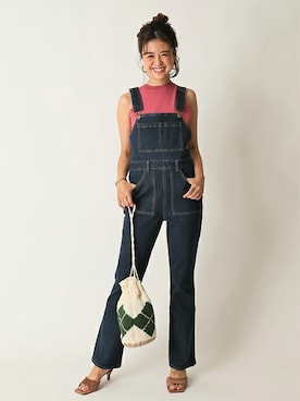 「U by SPICK&SPAN（ユーバイスピックアンドスパン）のアイテム」を使った、Moeさん（レディース・161cm）の夏コーディネート