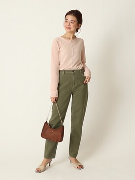 「U by SPICK&SPAN（ユーバイスピックアンドスパン）のアイテム」を使った、Moeさん（レディース・161cm）の冬コーディネート