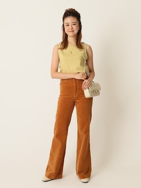 「ROLLA'S（ローラス）のアイテム」を使った、Moeさん（レディース・161cm）の夏コーディネート