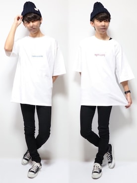「リバーシブル」｜「アイテム（アナログ腕時計）」を使った、しかさん（メンズ・167cm）の秋コーディネート