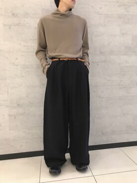 「Johnbull Private labo（ジョンブルプライベートラボ）のアイテム（ドレスシューズ）」を使った、fu_kuさん（メンズ・169cm）の秋コーディネート