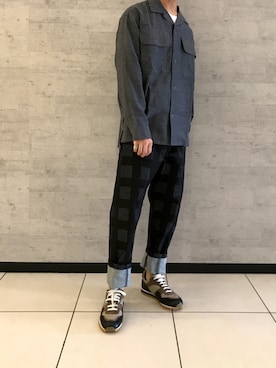 「SPALWART（スパルウォート）のアイテム」を使った、fu_kuさん（メンズ・169cm）の夏コーディネート