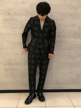「Johnbull Private labo（ジョンブルプライベートラボ）のアイテム（デニムジャケット）」を使った、fu_kuさん（メンズ・169cm）の夏コーディネート