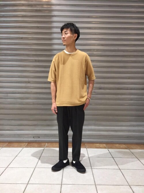 杉山 修一朗 ビューティ ユース ユナイテッドアローズ 新潟店 Beauty Youth United Arrowsのtシャツ カットソーを使ったコーディネート Wear