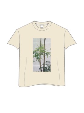 「ASYMのアイテム（Tシャツ/カットソー、ベージュ系）」を使った、KEITAさん（メンズ・170cm）の春コーディネート