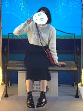 おみっちゃん☺︎さん（レディース・165cm）の冬コーディネート