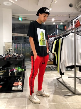 タグチ　ユータさん（メンズ・187cm）の夏コーディネート