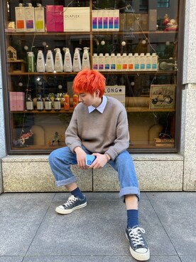 「アイテム（PC・スマホグッズ/家電）」を使った、Eddieさん（レディース・158cm・20代）の冬コーディネート