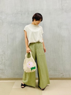 ma14yさん（レディース・159cm）の夏コーディネート