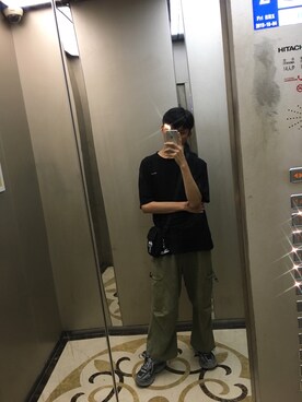 「BALENCIAGA（バレンシアガ）のアイテム（その他シューズ）」を使った、春风十里🍃.さん（メンズ・176cm）の秋コーディネート