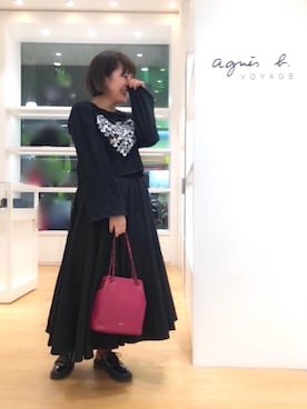 アニエスベーボヤージュ上野マルイ店さんのコーディネート