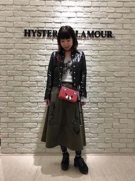 OKUDAさん（レディース・161cm）の冬コーディネート