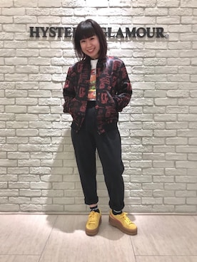 OKUDAさん（レディース・161cm）の春コーディネート