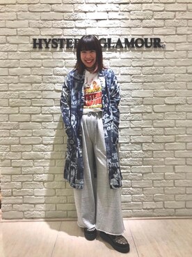 HYSTERIC GLAMOUR（ヒステリックグラマー）の「HG POSTERSジャカード 