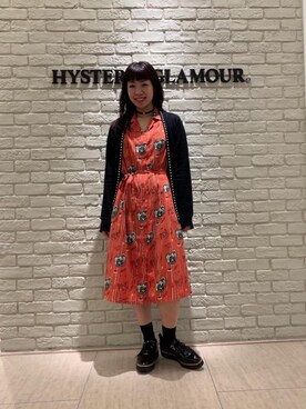 「スタッズ」｜「アイテム（レッグウェア）」を使った、OKUDAさん（レディース・161cm）の春コーディネート