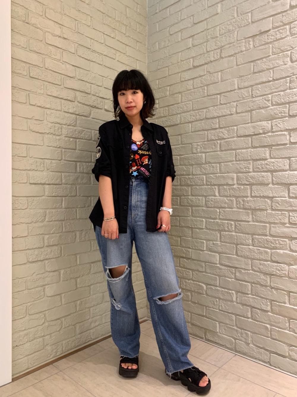HYSTERIC GLAMOUR（ヒステリックグラマー）の「YOKO DOLL MIX柄