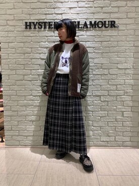 OKUDAさん（レディース・161cm）の秋コーディネート