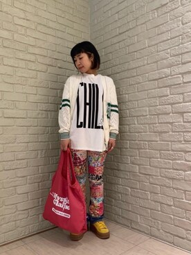 OKUDAさん（レディース・161cm）の冬コーディネート