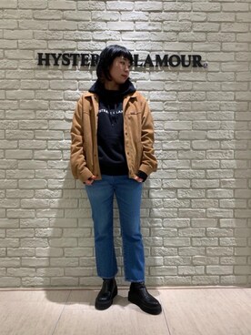 OKUDAさん（レディース・161cm）の冬コーディネート