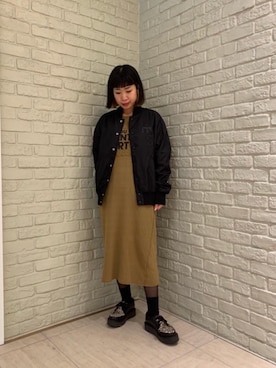 OKUDAさん(レディース・161cm)の冬コーディネート