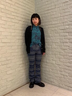 OKUDAさん（レディース・161cm）の冬コーディネート