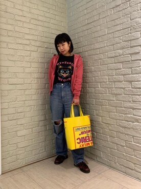 OKUDAさん（レディース・161cm）の冬コーディネート