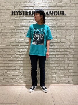 「ソニック・ユース」｜OKUDAさん（レディース・161cm）の春コーディネート