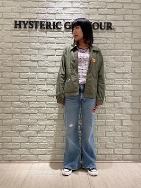 OKUDAさんの（HYSTERIC GLAMOUR | ヒステリックグラマー）を使ったコーディネート