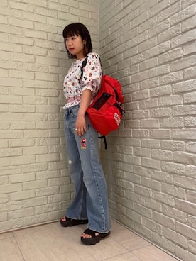 OKUDAさん（レディース・161cm）の春コーディネート