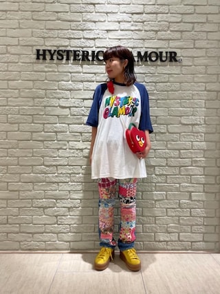 新品タグ付HYS SUMMER OF 70Sパッチワークブーツカットデニムパンツ 新品タグ付HYS SUMMER OF 70Sパッチワークブーツカットデニムパンツ