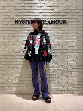 「コラボレーション」｜「アイテム（ブルゾン）」を使った、OKUDAさん（レディース・161cm）の夏コーディネート