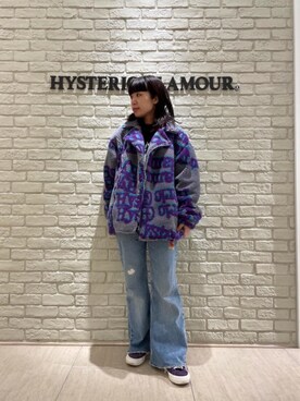 「ロンt」｜「アイテム（その他アウター）」を使った、OKUDAさん（レディース・161cm）の秋コーディネート